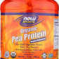 Now Sports Organic Pea Protein 1.5lbs Front of Tub