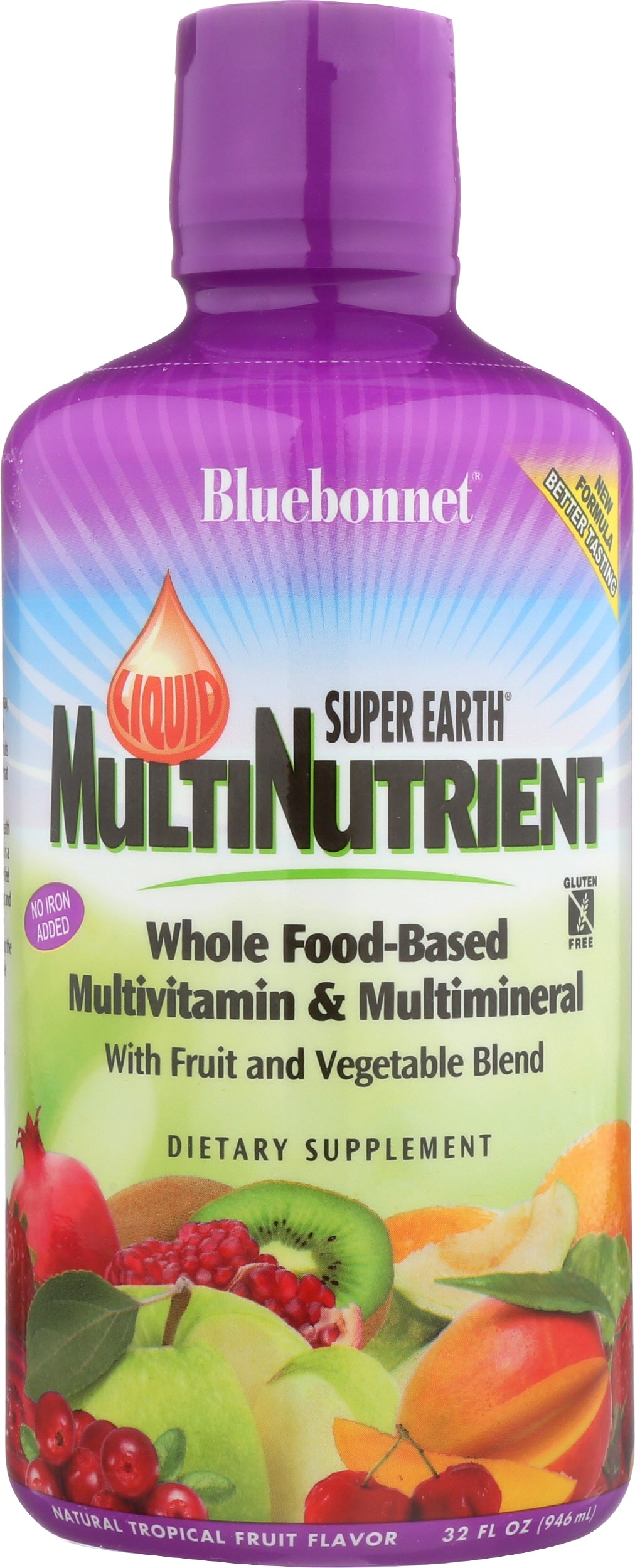 Bluebonnet Liquid Multi 32 fl oz Front of Bottle