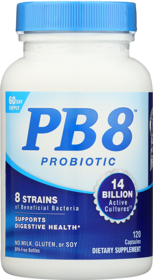 PB8 Probiotic Front of Bottle