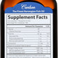 Carlson Fish Oil 1600 mg Back of Bottle