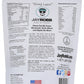 Jay Robb Chocolate Flavored Whey Protein Isolate 24 Oz Back of Bag