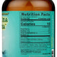 HealthForce SuperFoods Spirulina Manna 450 Vegan Caps Back of Bottle