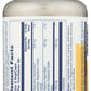 Solaray Magnesium Potassium Asporotates with Bromelain 120 VegCaps Back of Bottle