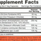 NOW Water Out 100 Veg Capsules Back
