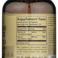 Solgar Calcium Citrate with Vitamin D3 60 Tablets Back of Bottle