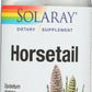 Solaray Horsetail 880 mg 100 Veg Caps Front of Bottle