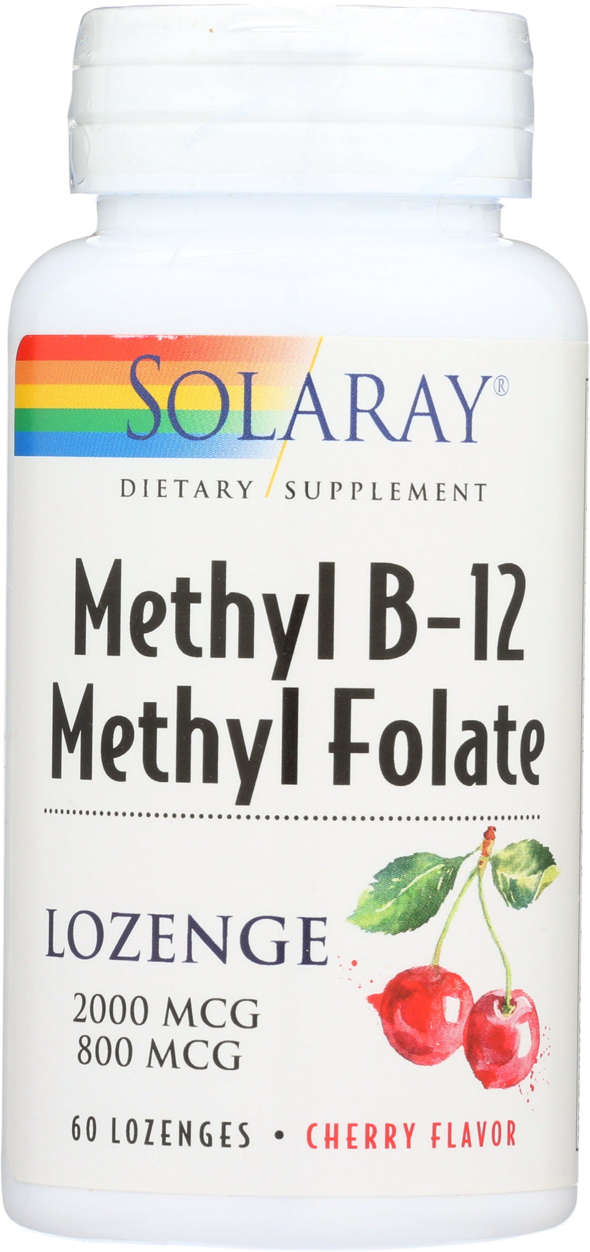 Solaray Methyl B-12 Folate 60 Lozenges – Nutrition Stop