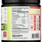 Zhou Lite Up Xtra Boosted Pre-Workout Cherry Limeade Flavor 213g Back of Tub
