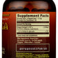 HealthForce SuperFoods Chaga 90 VeganCaps Back of Bottle
