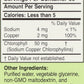 Herbs Etc. ChlorOxygen Mint Flavor 1 Fl. Oz. Back of Box