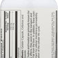 Solaray Choline & Inositol 250 mg 100 Vegcaps Back of Bottle