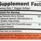 Now Saw Palmetto Extract 320mg 90 Veggie Softgels Back of Bottle