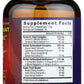HealthForce SuperFoods Antioxidant Extreme 60 Vegan Caps Back of Bottle
