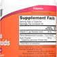 Now Foods Citrus Bioflavonoids 100 Capsules Back of Bottle