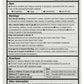 Nature's Way Umcka ColdCare 20 Tablets Back of Box
