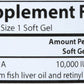 Carlson Vitamin A 10,000 IU 100 Soft Gels Back of Bottle
