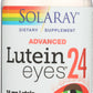 Solaray Advanced Lutein Eyes 24 60 VegCaps Front