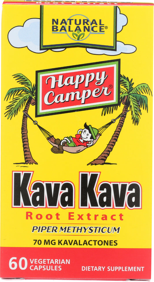 Natural Balance Kava Kava 234 mg 60 VegCaps Front of Box