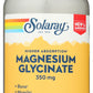 Solaray Magnesium Glycinate 350mg 240 VegCaps Front of Bottle