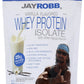 Jay Robb Vanilla Flavored Whey Protein Isolate 12 Oz Front of Bag