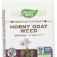 Nature's Way Horny Goat Weed 60 Vegan Capsules Front of Bottle