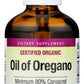 Natural Factors Oil of Oregano 2 fl oz Front of Bottle