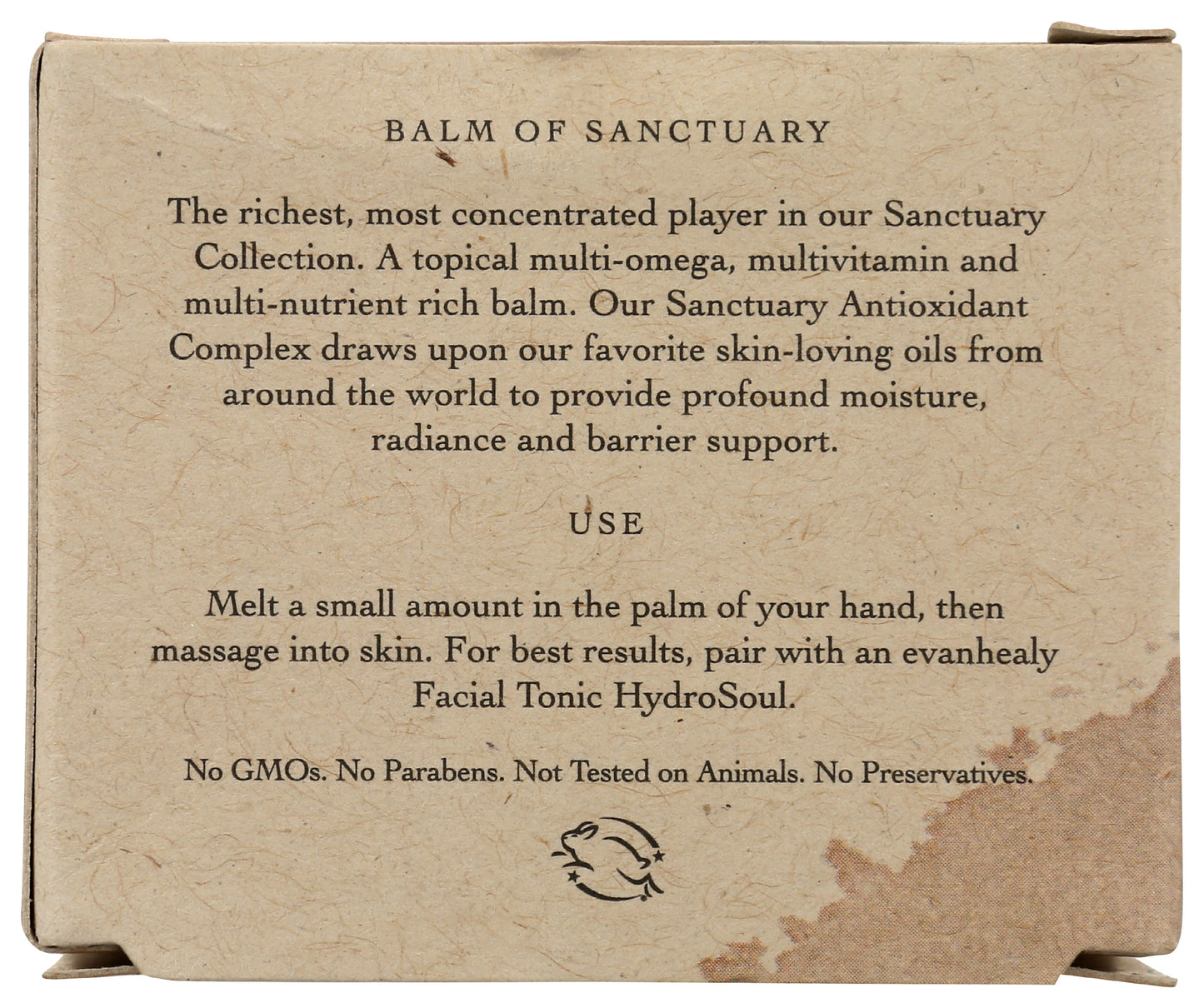 evanhealy Sanctuary Nectar Balm 1.4 Fl. Oz. Back