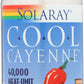 Solaray Cool Cayenne 90 VegCaps Front