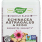 Nature's Way Echinacea Astragalus & Reishi 100 Vegan Capsules Front of Bottle