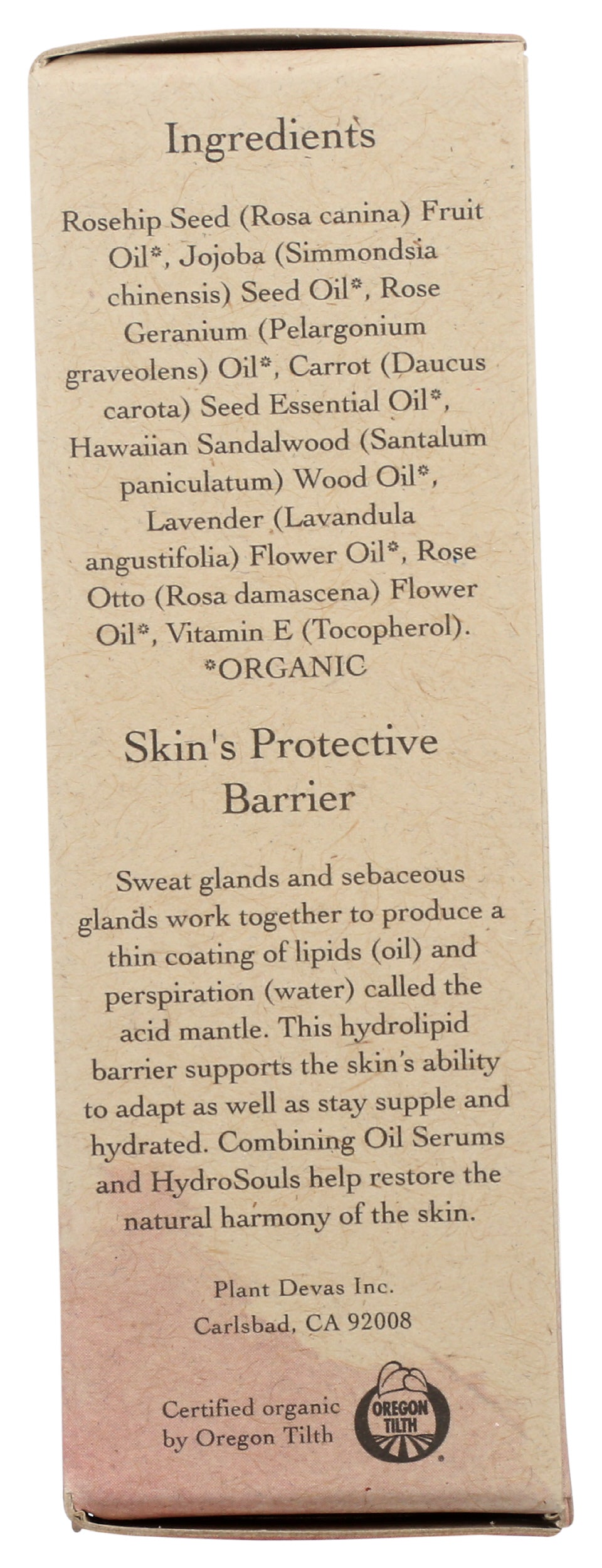 evanhealy Rosehip Treatment Facial Serum Rose Oil 0.5 Fl. Oz. Back
