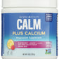 Natural Vitality Calm Magnesium Supplement Plus Calcium Raspberry-Lemon Flavor 8oz Front of Bottle