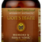 HealthForce SuperFoods Lion's Mane 90 VeganCaps Front of Bottle