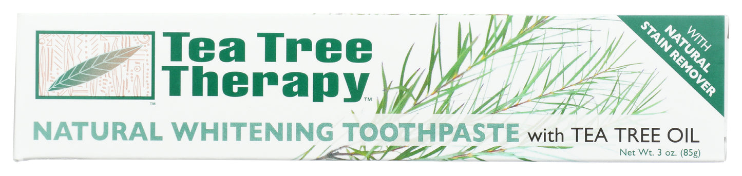 Tea Tree Therapy Natural Whitening Toothpaste 3 oz