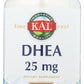 KAL DHEA 25mg 60 Tablets Front