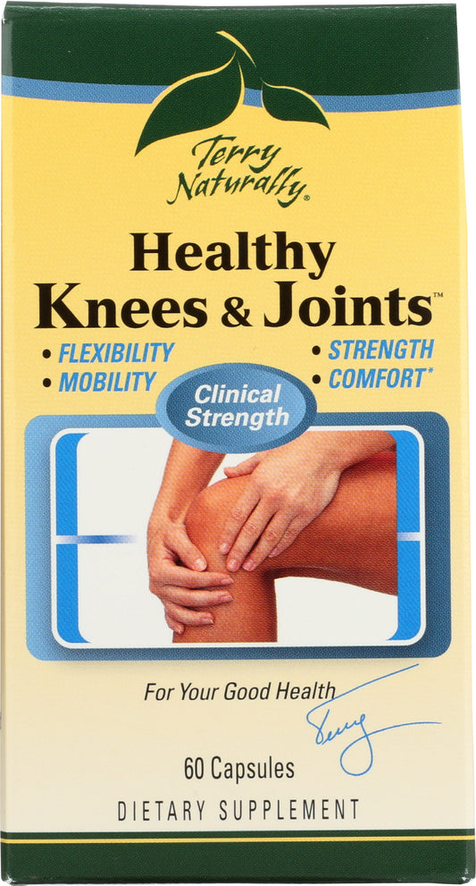 Terry Naturally Healthy Knees & Joints 60 Capsules Front of Box