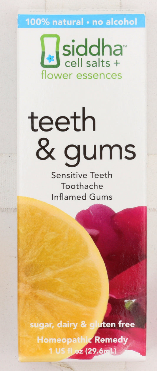 Siddha Remedies Teeth & Gums 1 Fl. Oz. Front