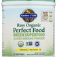 Garden of Life Raw Organic Perfect Food Green Superfood 30 Servings Front of Bottle