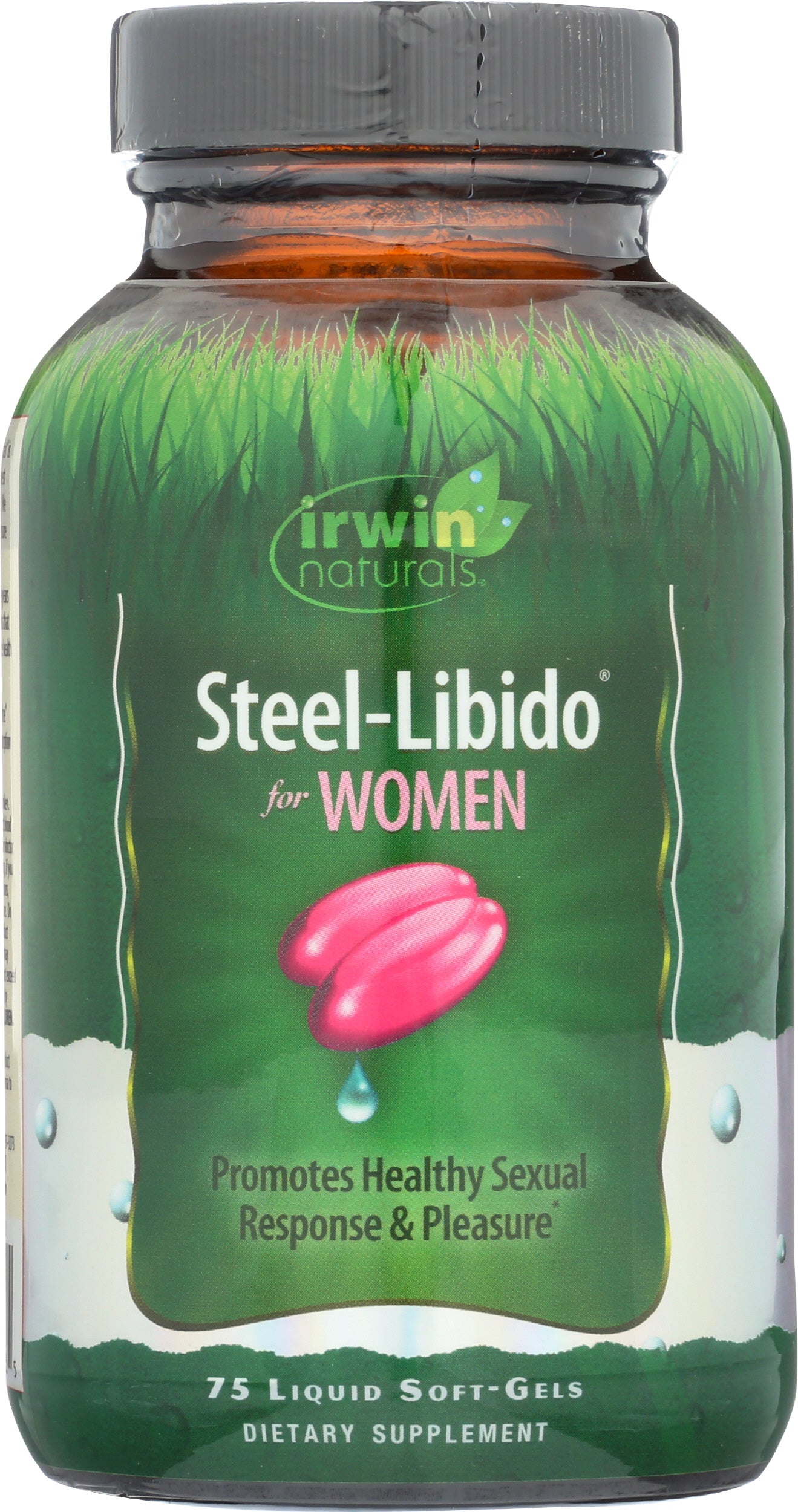 Irwin Naturals Steel-Libido for Women 75 Liquid Soft Gels Front