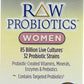 Garden of Life Raw Probiotics Women Front of Box