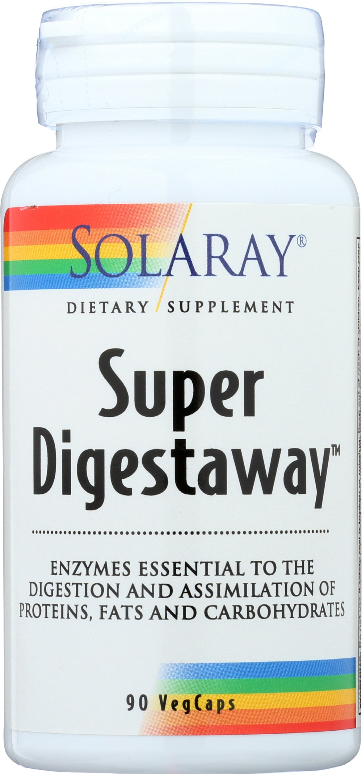 Solaray Super Digestaway 90 VegCaps Front