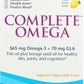 Nordic Naturals Complete Omega 565 mg + 70 mg GLA  Front of Box