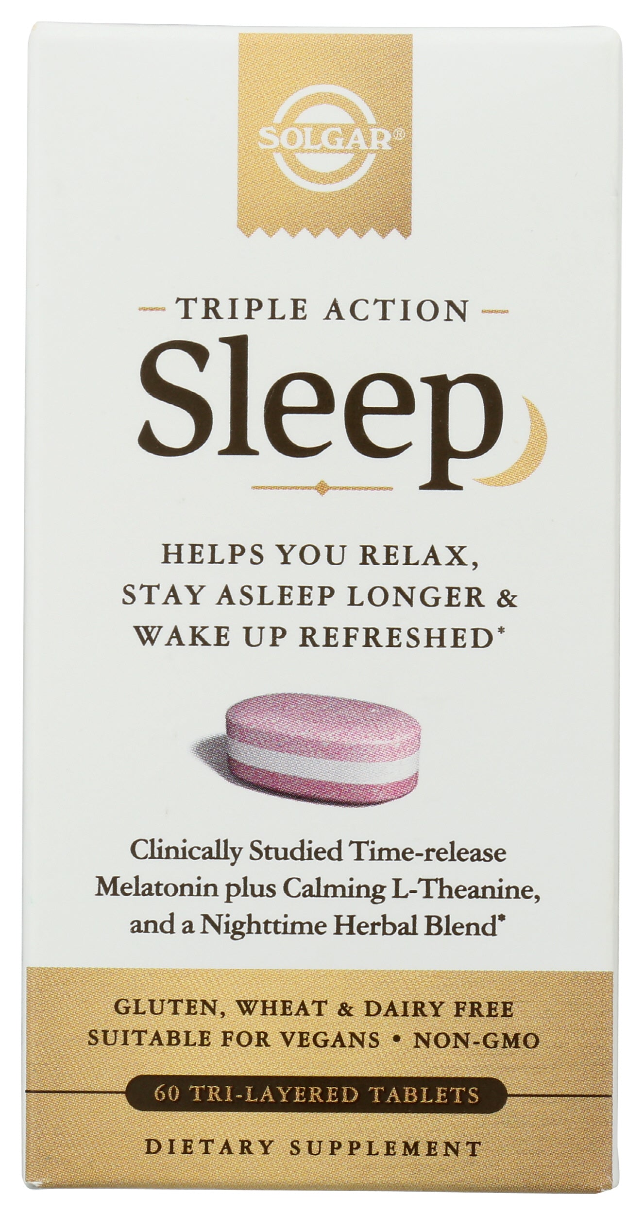 Solgar Triple Action Sleep 60 Tablets