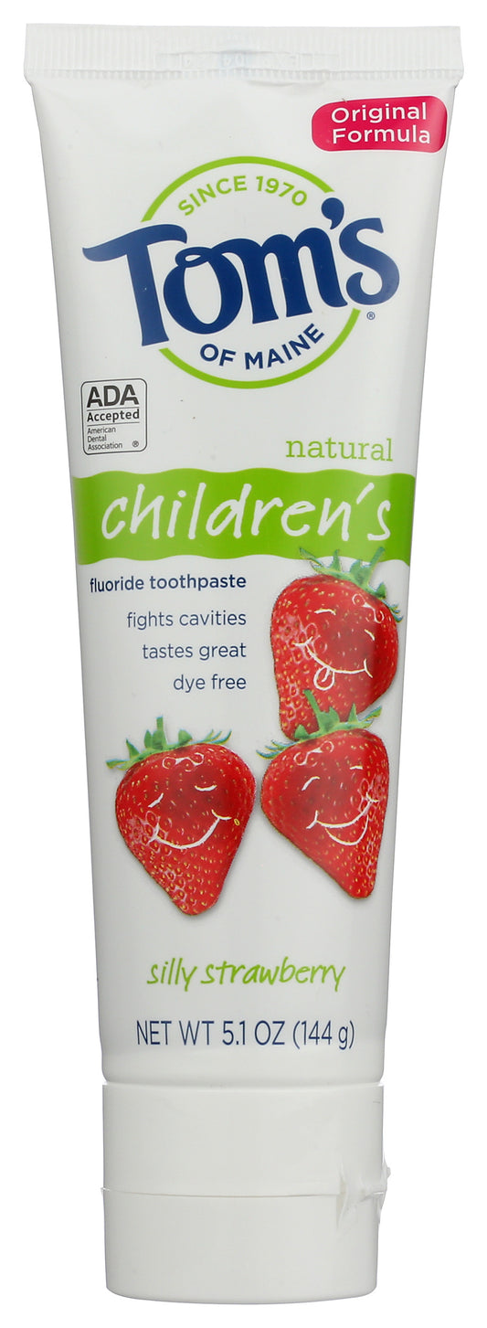 Tom's Natural Children's Toothpaste Silly Strawberry 5.1 oz