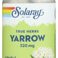 Solaray Yarrow 320 mg 100 VegCaps Front of Bottle