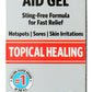 Sovereign Silver Pets First Aid Gel 1 Fl. Oz. Front of Box