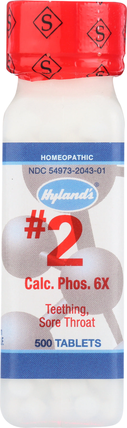 Hyland's #2 Calc Phos 6X 500 Tablets