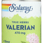Solaray Valerian 470 mg 100 VegCaps Front of Bottle