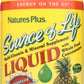 Natures Plus Source of Life Liquid Tropical Fruit 30 fl oz Front of Bottle