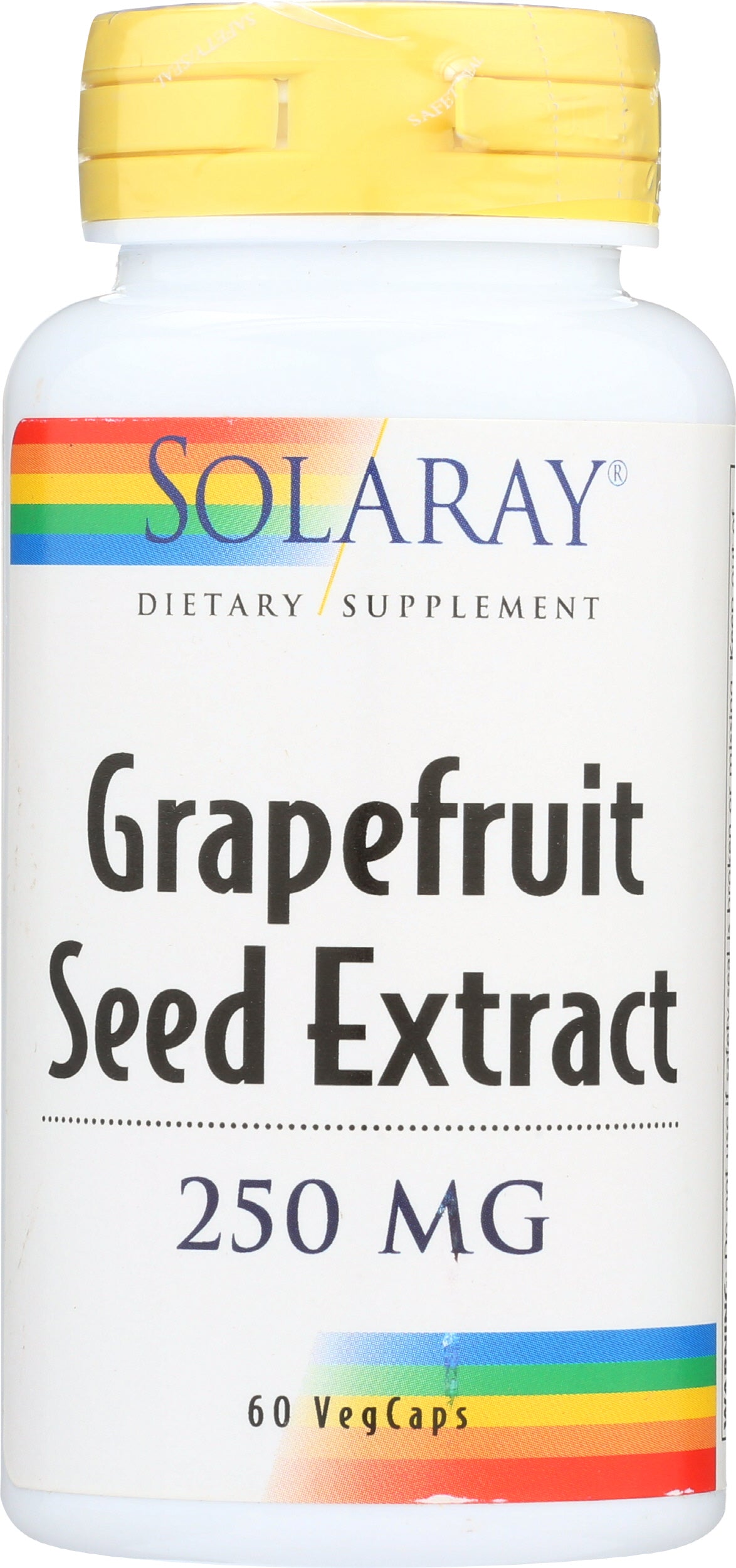 Solaray Grapefruit Seed Extract 250 mg 60 VegCaps Front