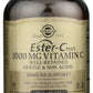 Solgar Ester-C Plus 1000 mg Vitamin C 90 Tablets Front of Bottle